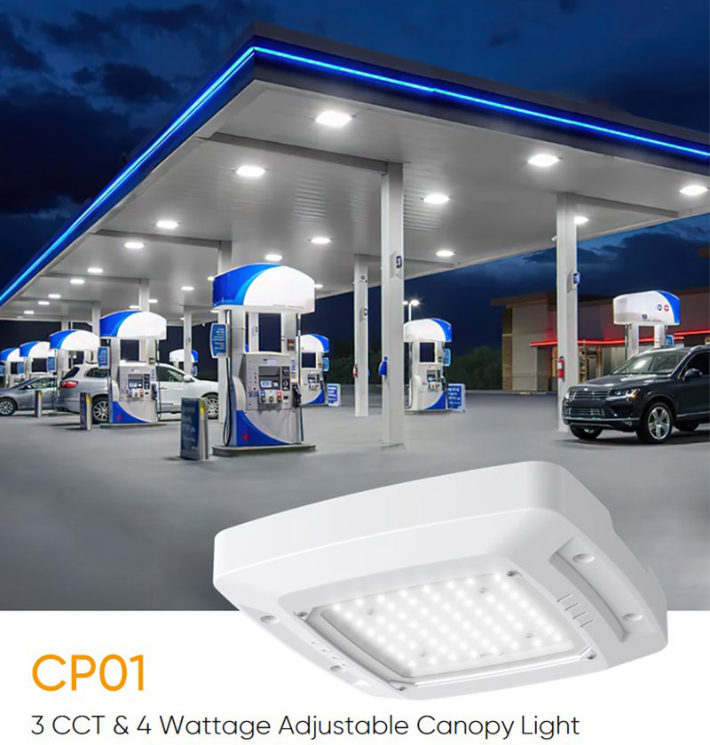 CP01 ceiling light cct wattage selectable canopy light