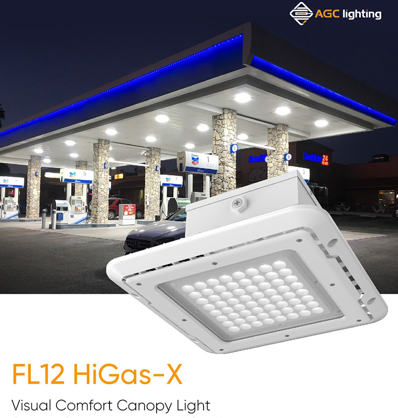 FL12 canopy light for pertol station