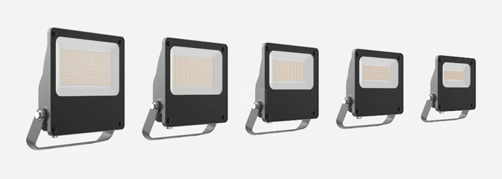 180lm/W Flood Light with CCT&Wattage Selectable Function