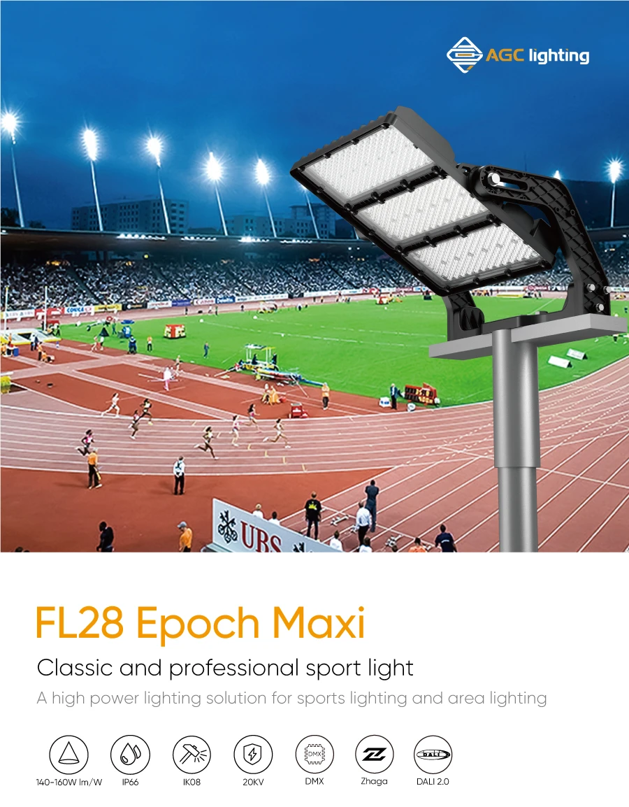 FL28 epoch classical and professional sport lighting