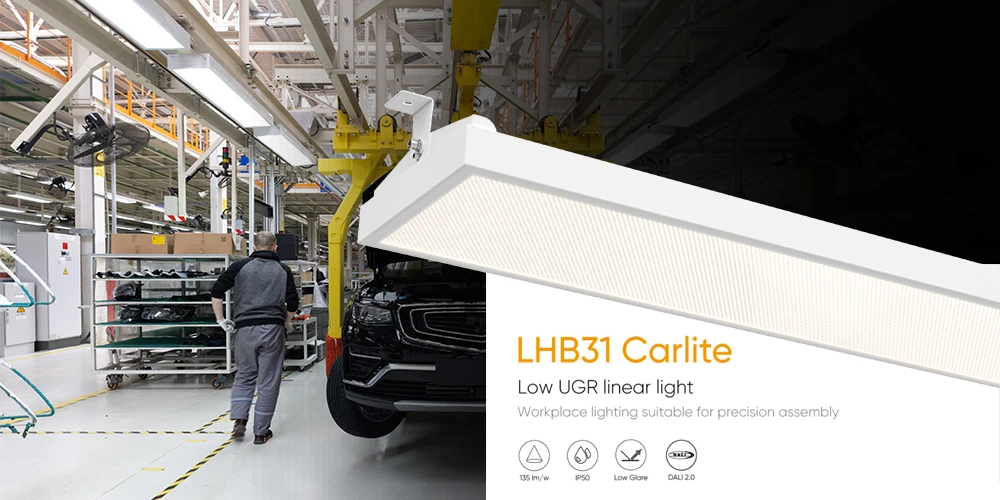 LHB31 LED overhead work light for automotive production line