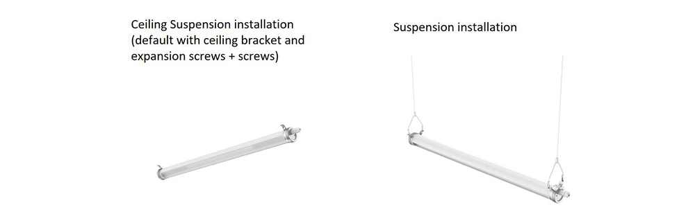 ceiling and suspension installation