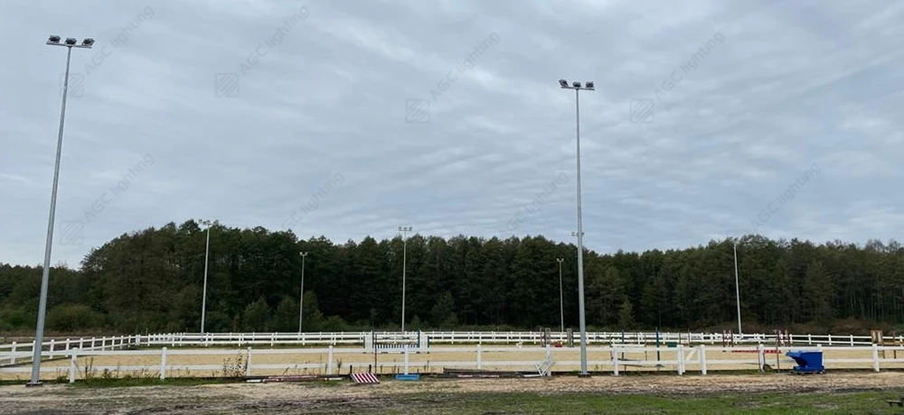 outdoor horse arena