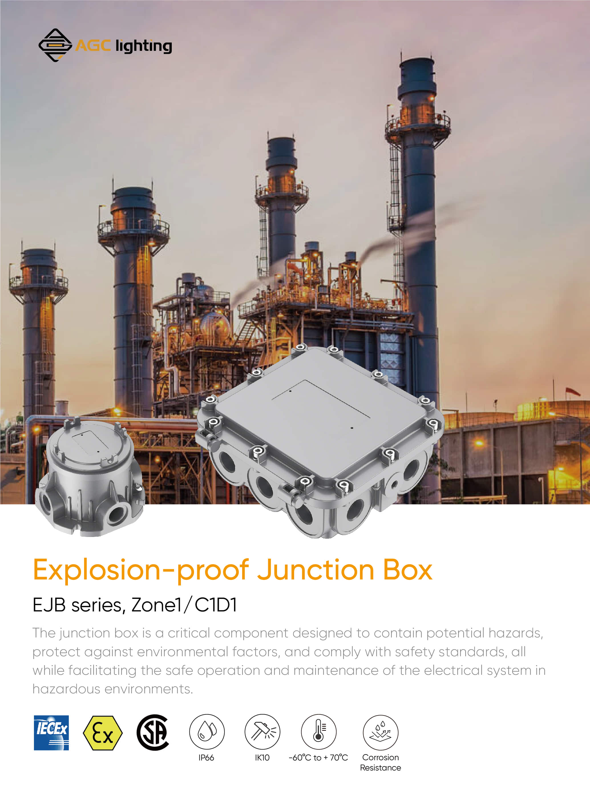 EJB Series Explosion proof Junction Box