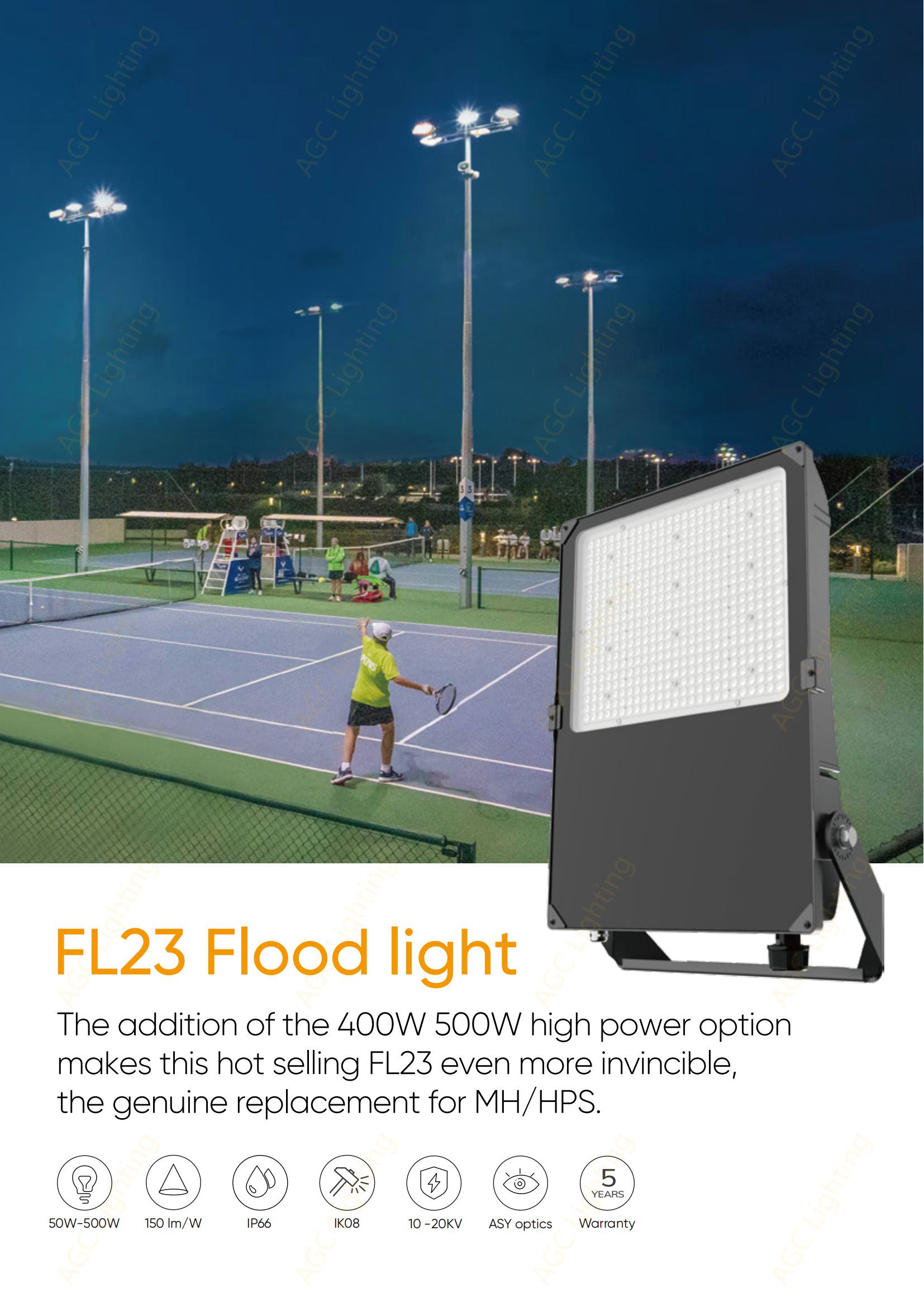 FL42 10W-50W 140lm/W Cost-effective Flood Light - AGC Lighting