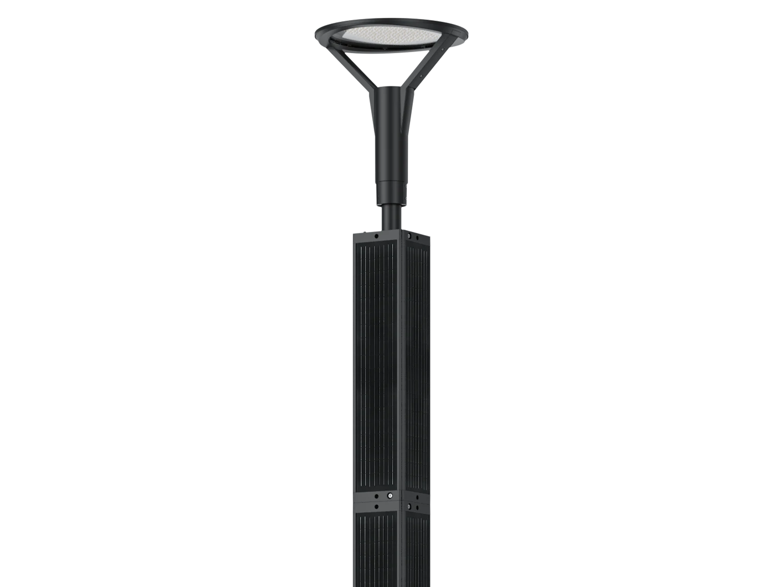 SL33 Vertical Solar Pole Post Top Light